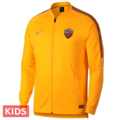 Kids As Roma UCL Presentation Soccer Tracksuit 2018/19 - Image 4