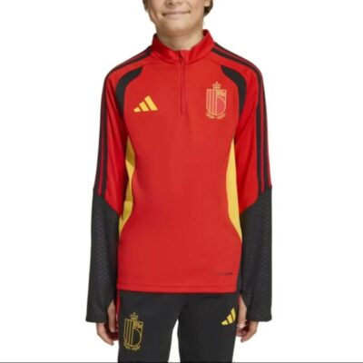 Kids Belgium Training Technical Soccer Tracksuit 2026/27