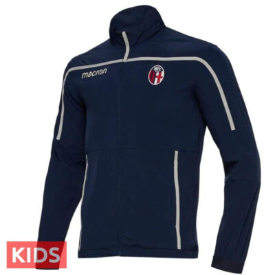 Kids Bologna Fc Navy Presentation Soccer Tracksuit 2018/19 - Image 5