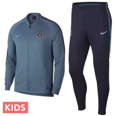 Alternative view of Kids Chelsea Fc UCL Presentation Soccer Tracksuit 2018/19