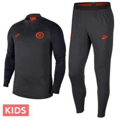 Alternative view of Kids Chelsea UCL Training Technical Soccer Tracksuit 2019/20