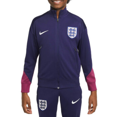 Alternative view of Kids England Training Presentation Soccer Tracksuit 2024/25