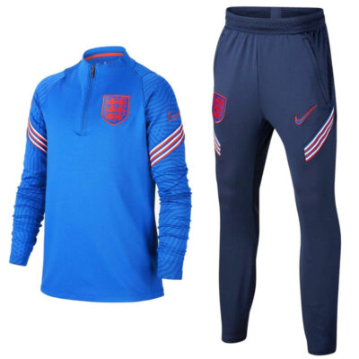 Alternative view of Kids England Training Technical Soccer Tracksuit 2020/21