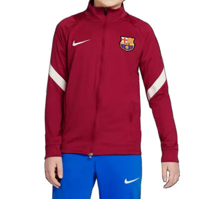 Kids Fc Barcelona Training Presentation Soccer Tracksuit 2021/22