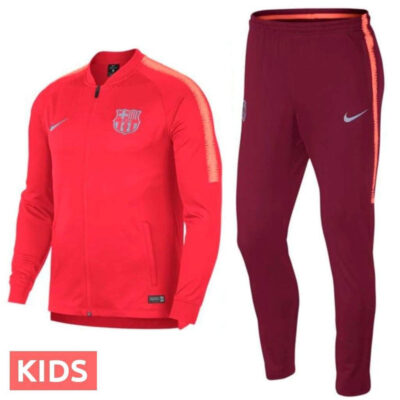 Alternative view of Kids Fc Barcelona UCL Presentation Soccer Tracksuit 2018/19