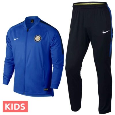 Kids Inter Milan Training Presentation Soccer Tracksuit 2017/18