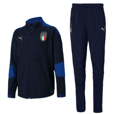 Alternative view of Kids Italy National Team Training Soccer Tracksuit 2020/21