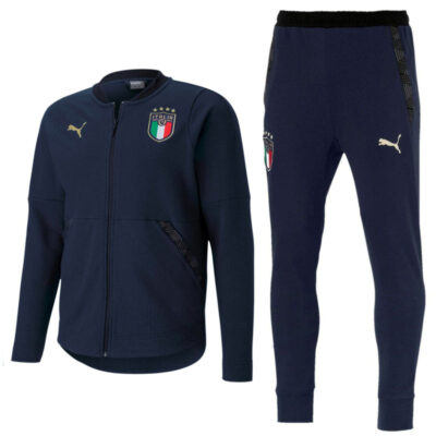 Alternative view of Kids Italy Navy Casual Presentation Tracksuit 2020/21