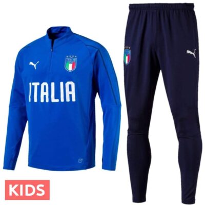 Kids Italy Technical Training Soccer Tracksuit 2018/19