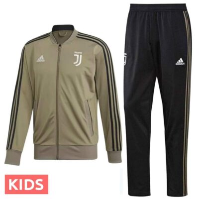 Kids Juventus Bench Training Soccer Tracksuit 2018/19