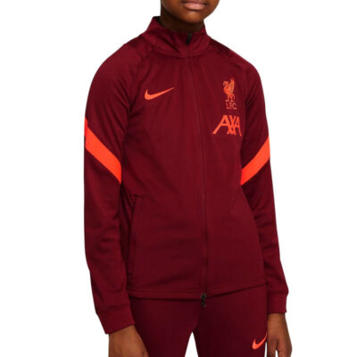 Alternative view of Kids Liverpool Training Presentation Soccer Tracksuit 2021/22