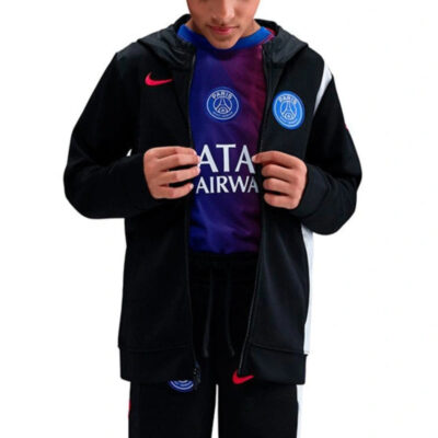 Alternative view of Kids PSG UCL Black Casual Presentation Tracksuit 2025/26
