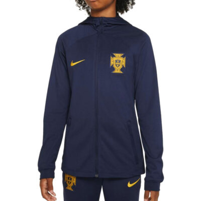 Kids Portugal Hooded Training Presentation Tracksuit 2022/23