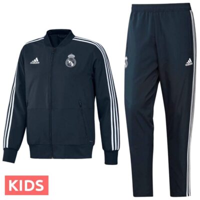 Kids Real Madrid Presentation Soccer Tracksuit 2018/19