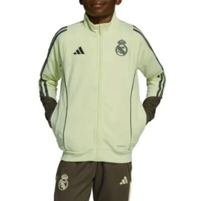 Kids Real Madrid Training Presentation Bench Tracksuit 2025/26