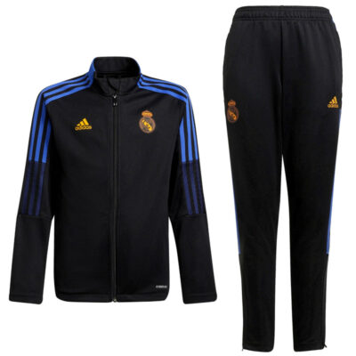 Alternative view of Kids Real Madrid Training Presentation Tracksuit 2021/22
