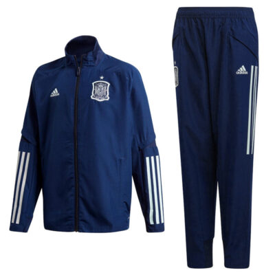 Alternative view of Kids Spain Navy Presentation Soccer Tracksuit 2020/22