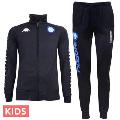 Alternative view of Kids Ssc Napoli UCL Navy Presentation Soccer Tracksuit 2018/19