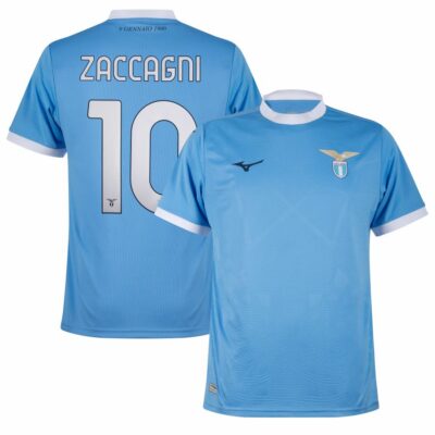 Lazio Home Jersey 2025-2026 Zaccagni 10