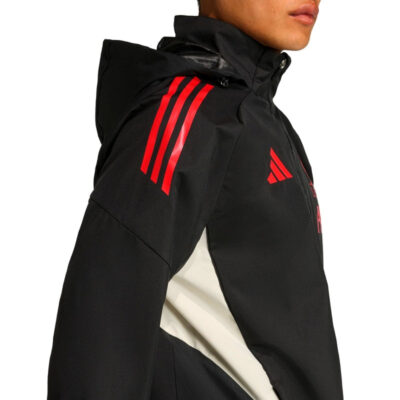 Liverpool Fc Black Training Rain Jacket 2025/26 - Image 5