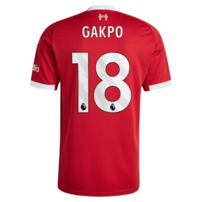 Alternative view of Liverpool Home Jersey 2025-2026 Gakpo