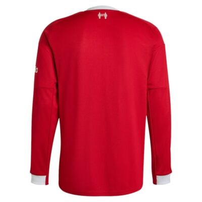 Alternative view of Liverpool Home Jersey 2025-2026 Long Sleeve
