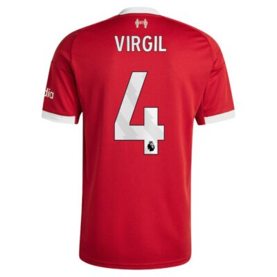 Alternative view of Liverpool Home Jersey 2025-2026 Virgil