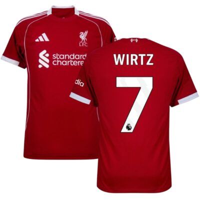 Liverpool Home Jersey 2025-2026 Wirtz