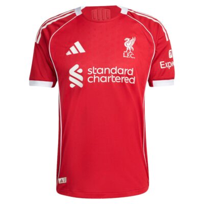Liverpool Home Match Shirt 2025-2026