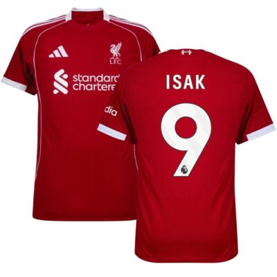 Liverpool Home Shirt 2025-2026 Isak
