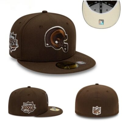 Los Angeles Rams Super Bowl XXXIV Fitted Cap