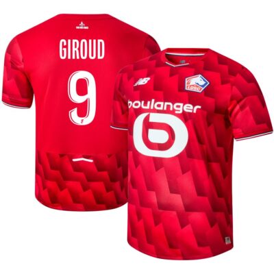 Losc Home Jersey 2025-2026 Olivier Giroud