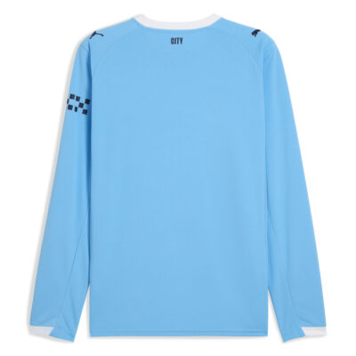 Alternative view of Manchester City Home Jersey 2025-2026 Long Sleeve