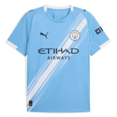 Manchester City Home Shirt 2025-2026 Cherki - Image 3