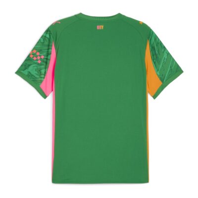Alternative view of Manchester City Home Shirt 2025-2026 Green Goalkeeper