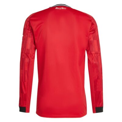 Alternative view of Manchester United Home Jersey 2025-2026 Long Sleeve