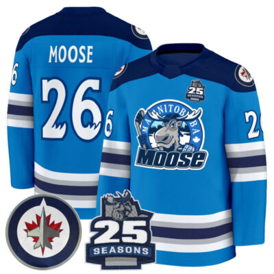 Manitoba Moose 2025 Premium Jersey - #26 Moose