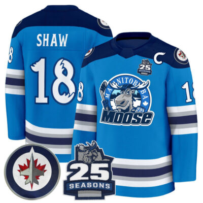Manitoba Moose 2025 Premium Jersey - Mason Shaw