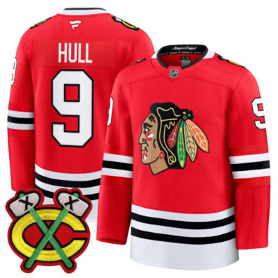 Men's Chicago Blackhawks 2025/26 Premium Jersey - Red / Bobby Hull
