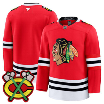 Men's Chicago Blackhawks 2025/26 Premium Jersey - Red / Team