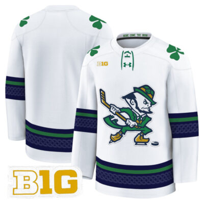 Men's Notre Dame Fighting Irish 2025/26 Premium Jersey - White Limited / Team