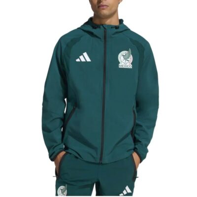 Alternative view of Mexico Casual Travel Hooded Presentation FIFA World Cup Tracksuit 2026/27