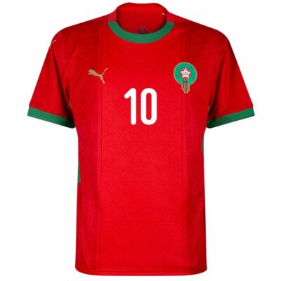 Morocco Home Jersey 2025-2026 Brahim - Image 3