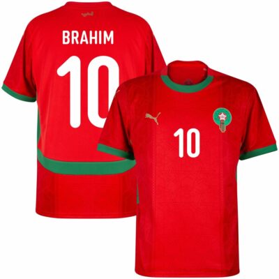 Morocco Home Jersey 2025-2026 Brahim