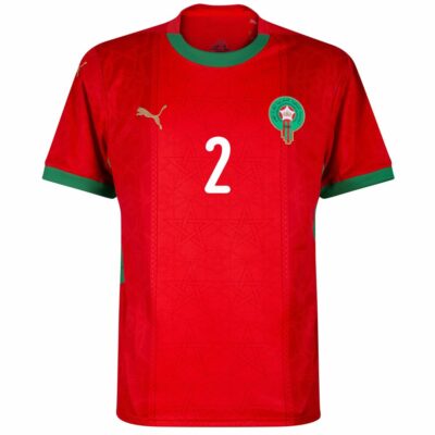 Morocco Home Jersey 2025-2026 Hakimi - Image 3