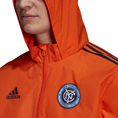 New York City Fc Soccer Training Rain Jacket 2021/22 - Image 5