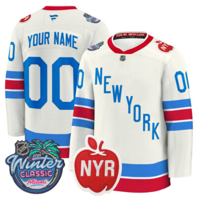 New York Rangers 2026 Winter Classic Premium Custom Jersey