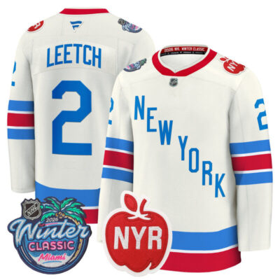 New York Rangers 2026 Winter Classic Premium Jersey - Brian Leetch