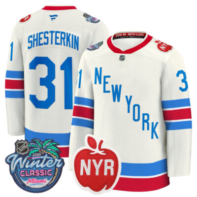 New York Rangers 2026 Winter Classic Premium Jersey - Igor Shesterkin