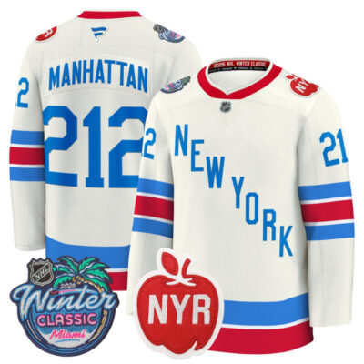 New York Rangers 2026 Winter Classic Premium Jersey - Manhattan 212